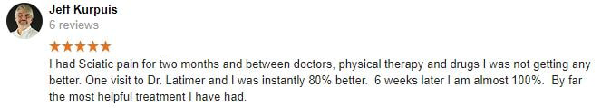 Latimer Chiropractic Patient Testimonial